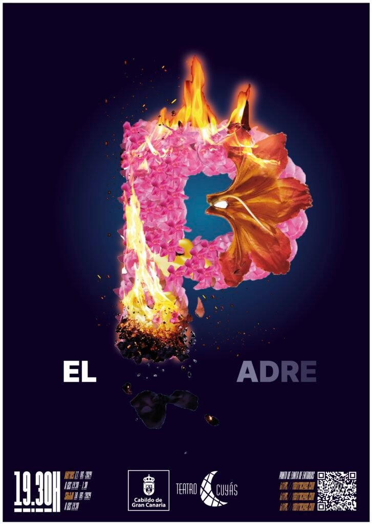 Cartel compositivo para el teatro cuyás